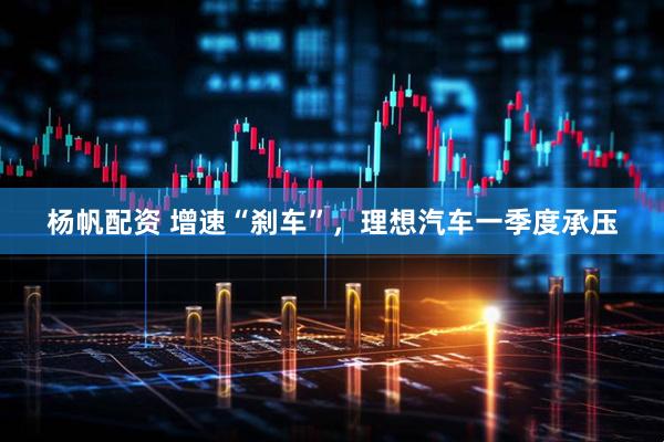 杨帆配资 增速“刹车”，理想汽车一季度承压