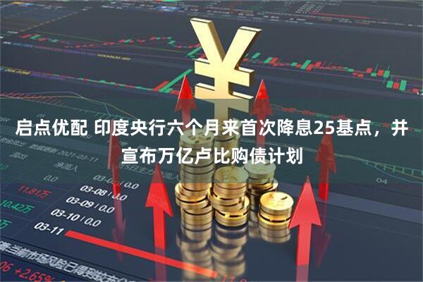 启点优配 印度央行六个月来首次降息25基点，并宣布万亿卢比购债计划